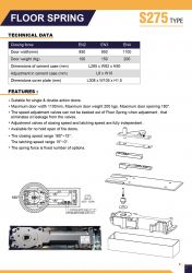 Floor spring S275