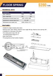 Floor spring S280