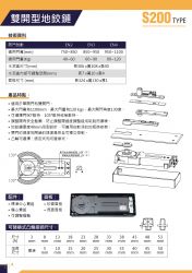地鉸鏈 S200